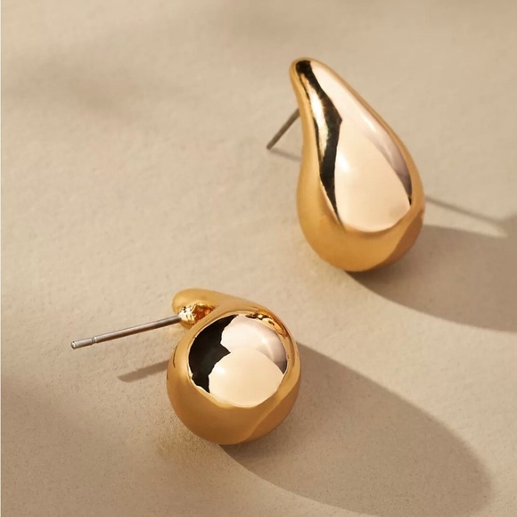 ANTHROPOLOGIENWT THE PETRA MINI DROP EARRINGS GOLD